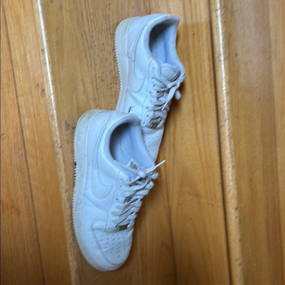 Nike White Low-Top Sneakers